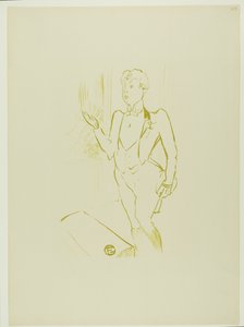 メアリー・ハミルトン（「ル・カフェ・コンサート」より 作： Henri de Toulouse Lautrec