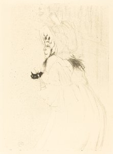 メイ・ベルフォートのお辞儀 ミス・メイ・ベルフォートのサルアン、1895年。 作： Henri de Toulouse Lautrec
