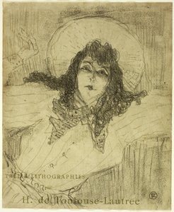 May Belfort、Treize Lithographies より 作： Henri de Toulouse Lautrec