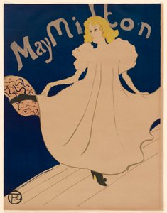 メイ・ミルトン 作： Henri de Toulouse Lautrec