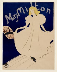 メイミルトン、1895年 作： Henri de Toulouse Lautrec