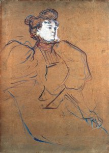 ミシア・ナタンソン 作： Henri de Toulouse Lautrec