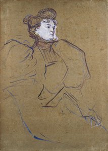 ミシア・ナタンソン、1897年頃 作： Henri de Toulouse Lautrec