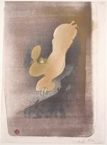 ミス・ロイ・フラー 作： Henri de Toulouse Lautrec