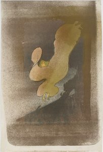 ミス・ロイ・フラー、1893年、1893年。 作： Henri de Toulouse Lautrec