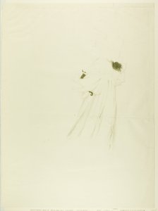 ミス・メイ・ベルフォール（大皿） 作： Henri de Toulouse Lautrec