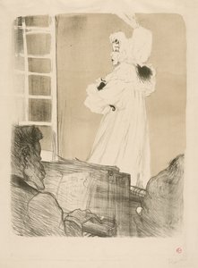 ミス・メイ・ベルフォート 作： Henri de Toulouse Lautrec