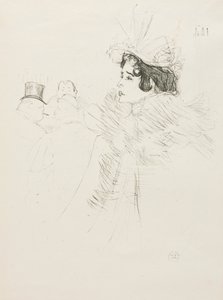 ミス・メイ・ベルフォート 作： Henri de Toulouse Lautrec