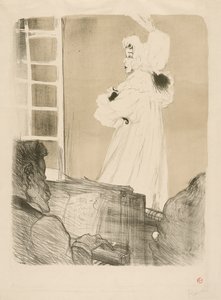 ミスメイベルフォート、1895年。 作： Henri de Toulouse Lautrec