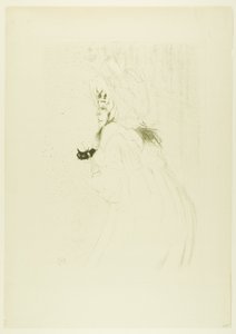 お辞儀をするミス・メイ・ベルフォート 作： Henri de Toulouse Lautrec