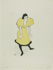 ミス・ポーラー 作： Henri de Toulouse Lautrec