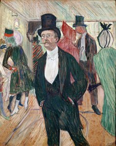 Mr.Fourcade 作： Henri de Toulouse Lautrec