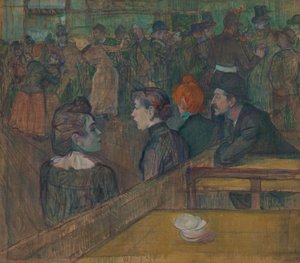 ムーラン・ド・ラ・ガレット 作： Henri de Toulouse Lautrec
