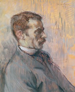 マイ・ガード、シャトー・ド・マドリード・ナーシング・ホーム・アット・ノイユリー 作： Henri de Toulouse Lautrec