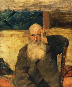 セリランの老人;ヴィエイラードアチェレイラン、1882年 作： Henri de Toulouse Lautrec
