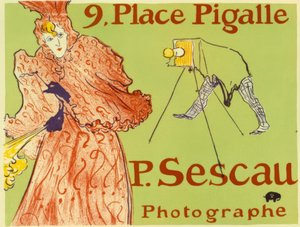 P.Sescau -写真 作： Henri de Toulouse Lautrec
