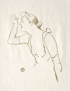 ポーラブレビオン、1893年。 作： Henri de Toulouse Lautrec