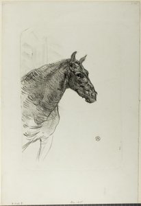 ポニーのフィリバート 作： Henri de Toulouse Lautrec
