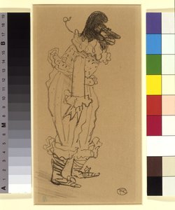 パリのおもちゃ、カバー、1900 作： Henri de Toulouse Lautrec