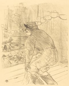 ポーリン 作： Henri de Toulouse Lautrec