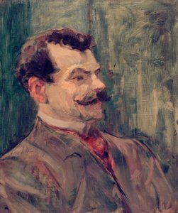ポートレットアンドレリヴォワール 作： Henri de Toulouse Lautrec