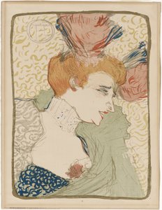 マドモアゼル・マルセル・レンダーの胸像 作： Henri de Toulouse Lautrec