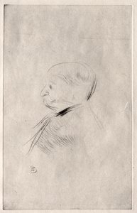 MXの肖像 作： Henri de Toulouse Lautrec