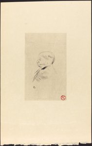 X氏の肖像 X氏の肖像、1898年。 作： Henri de Toulouse Lautrec
