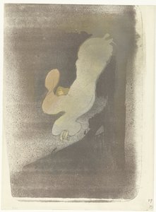 パフォーマンス中のダンサー、ロイ・フラーのポートレート ミス・ロイ・フラー 作： Henri de Toulouse Lautrec