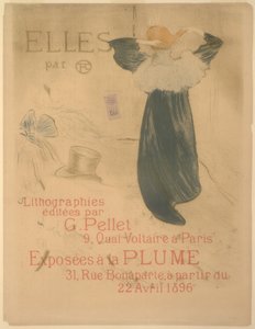 「エルズ」のポスター 作： Henri de Toulouse Lautrec