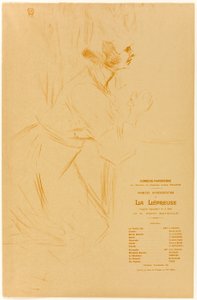 ラ・レプリーズ』プログラム 作： Henri de Toulouse Lautrec