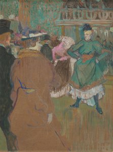 ムーラン・ルージュのカドリーユ、1892年。