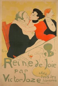 喜びの女王 作： Henri de Toulouse Lautrec