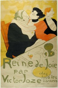 喜びの女王 作： Henri de Toulouse Lautrec