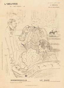 ロスマースホルム、ル ガージュ、1897 年。 作： Henri de Toulouse Lautrec