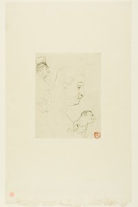 スケッチ 作： Henri de Toulouse Lautrec