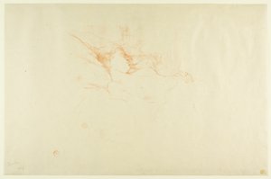 寝る 作： Henri de Toulouse Lautrec
