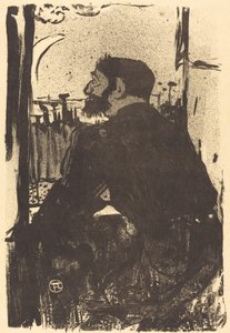 眠れぬ夜の夜のブランシュ、1893年。 作： Henri de Toulouse Lautrec