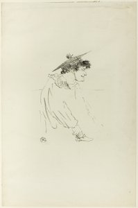 スモール・イングリッシュ・ガール（ミス・ドリー） 作： Henri de Toulouse Lautrec