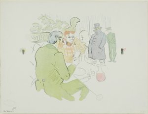 俗物根性 作： Henri de Toulouse Lautrec