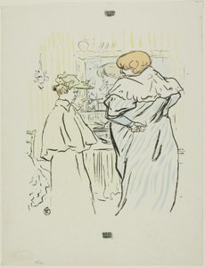 あなたは経験者ですか？ 作： Henri de Toulouse Lautrec