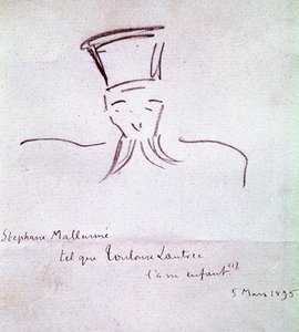 ステファン・マラルム 作： Henri de Toulouse Lautrec