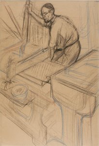 研究、1893年 作： Henri de Toulouse Lautrec