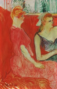ムーラン通りのサロンで』のための習作 作： Henri de Toulouse-Lautrec
