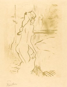 女性の習作 (エチュード・ド・ファム) 作： Henri de Toulouse Lautrec