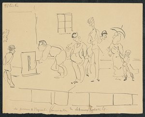 水没、1881 作： Henri de Toulouse Lautrec
