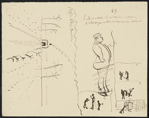 水没、1881年 作： Henri de Toulouse Lautrec