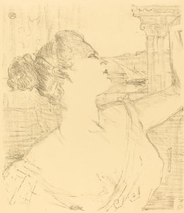 オペラ座のサブラ？ （スブラ、オペラから？） 作： Henri de Toulouse Lautrec