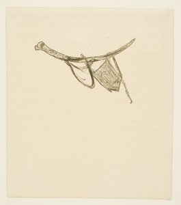 シナイの麓でのテイルピース 作： Henri de Toulouse Lautrec