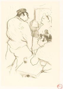 グルネルの恐怖 グルネルの恐怖、1894年。 作： Henri de Toulouse Lautrec
